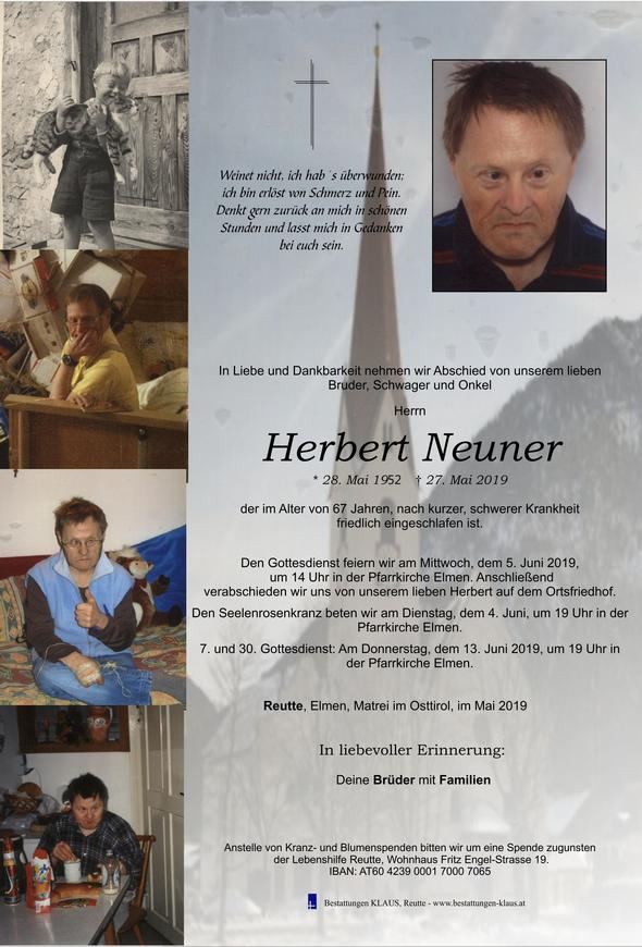 Herbert Neuner